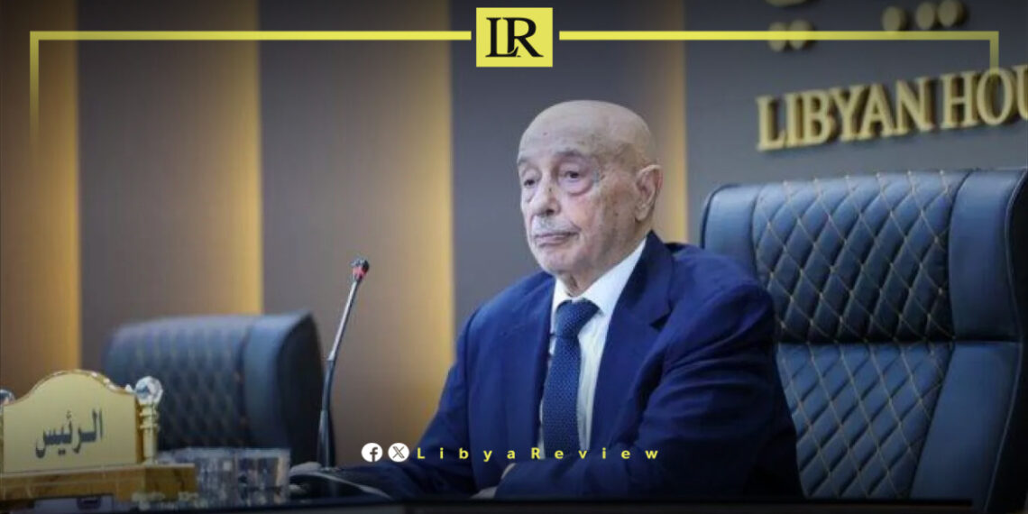Ageela Saleh, Speaker of the Libyan House of Representatives (HoR)
