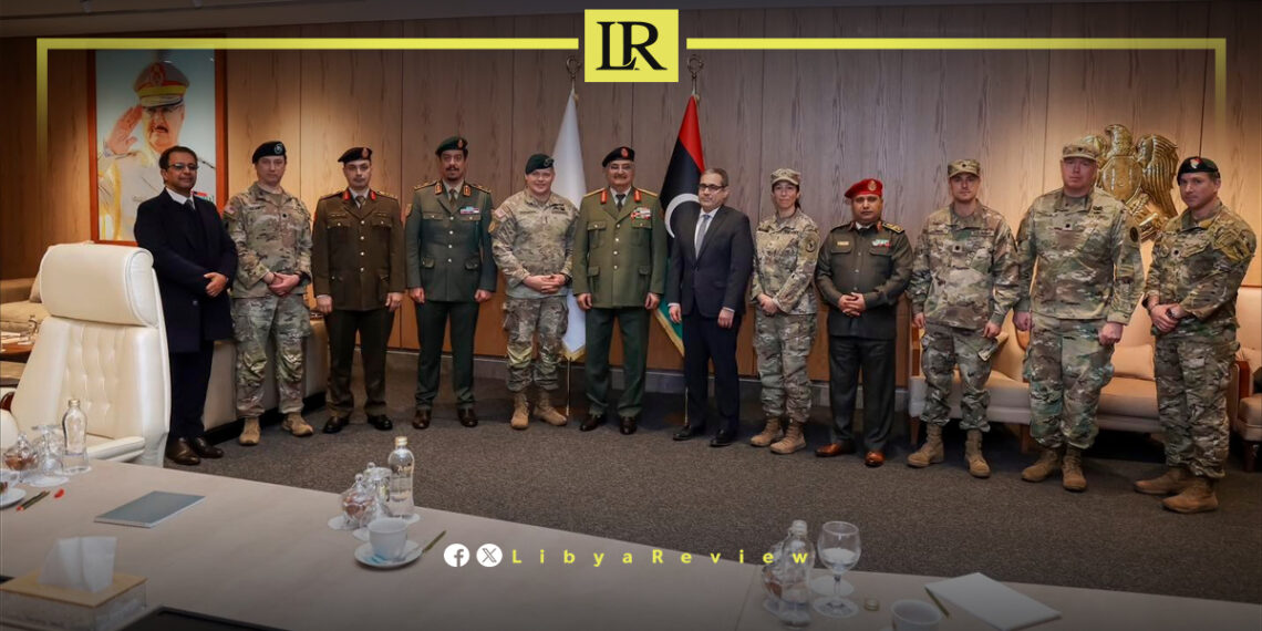 Haftar Holds Talks with US AFRICOM Officials