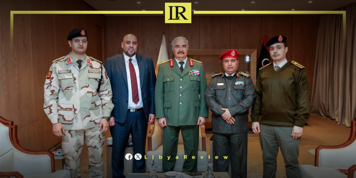 Haftar Reviews Reforestation Plans in Ajdabiya
