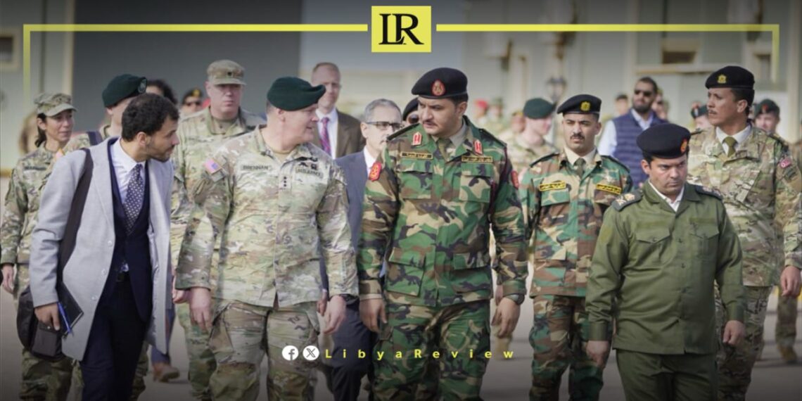 Saddam Haftar & US Military Officials Meet in Benghazi