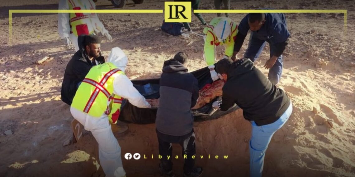 Libyan Authorities Recover 11 Migrant Bodies from Mass Grave