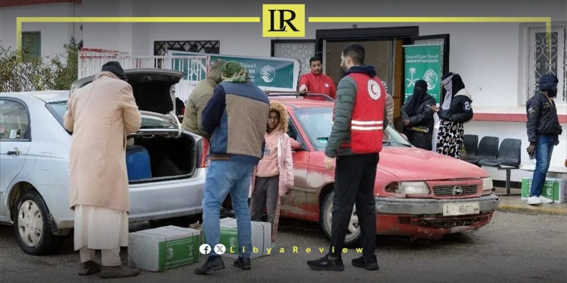Saudi Relief Efforts Continue in Derna After Storm Daniel