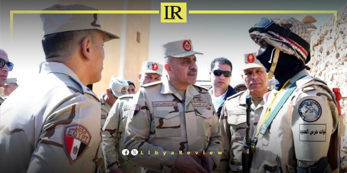 Egypt’s Military Chief Inspects Libya Border Security