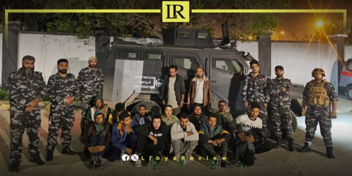 Libyan Police Arrest 14 Migrants