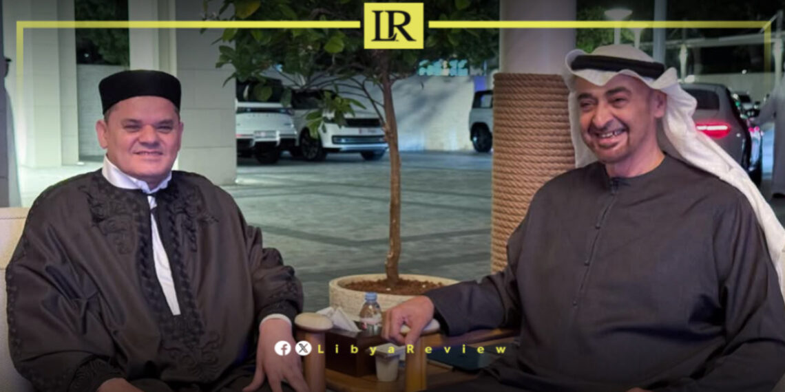 Libya’s PM Meets UAE President in Abu Dhabi
