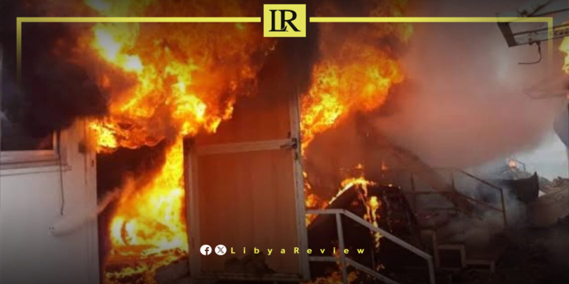 Fire Causes Blackout at Libyan Hospital