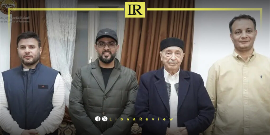 Ageela Saleh & Libyan PM Review Development Projects in East Libya