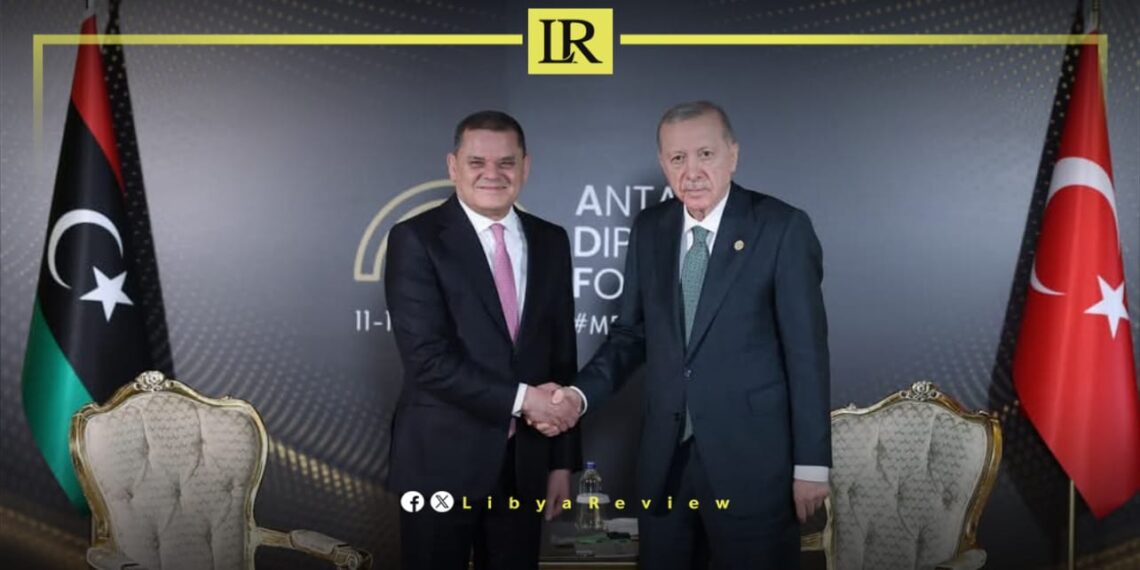 Libya’s Dbaiba & Erdogan Discuss Regional Developments