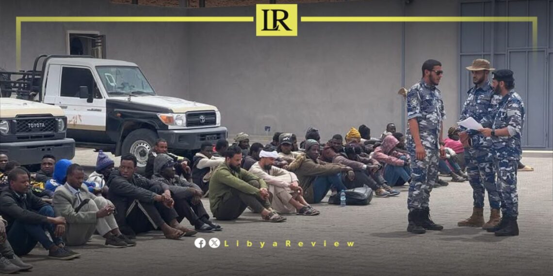 Libyan Security Forces Arrest 62 Illegal Migrants