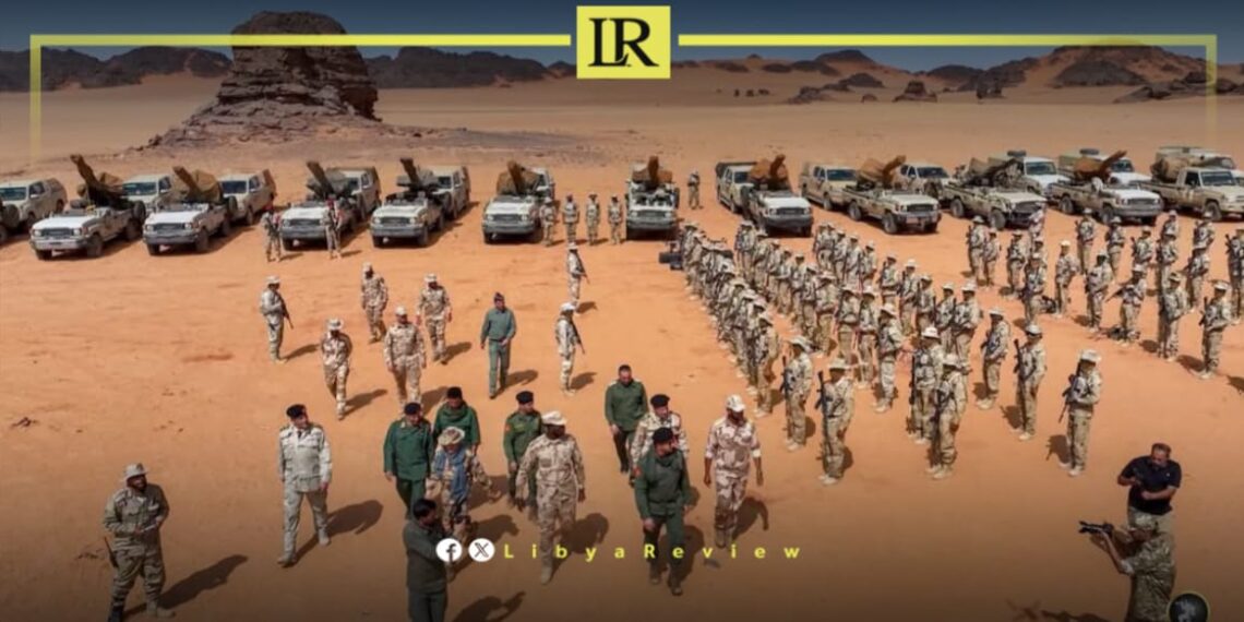 Saddam Haftar Inspects Libyan Border Forces Near Algeria