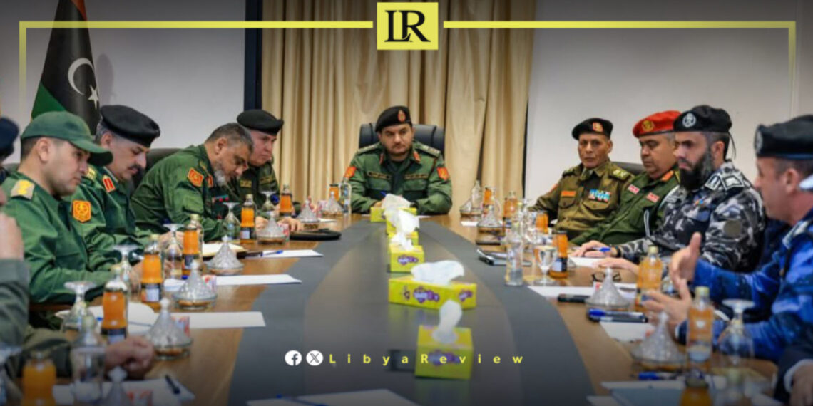 Saddam Haftar Reviews Security Operations in Sebha