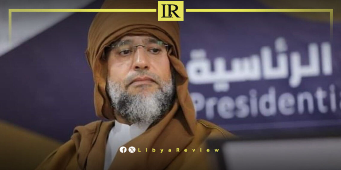 Libya's Saif al-Islam Accuses Armed Factions of Sabotaging Reconciliation