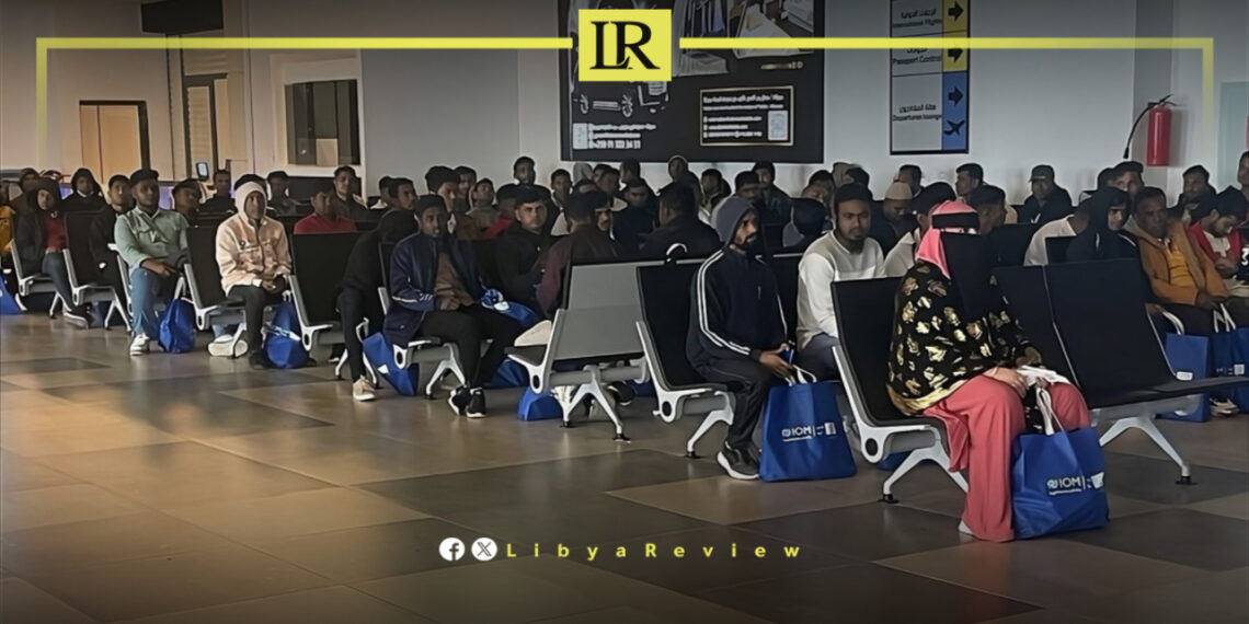 IOM Facilitates Voluntary Return of 143 Bangladeshi Migrants from Libya