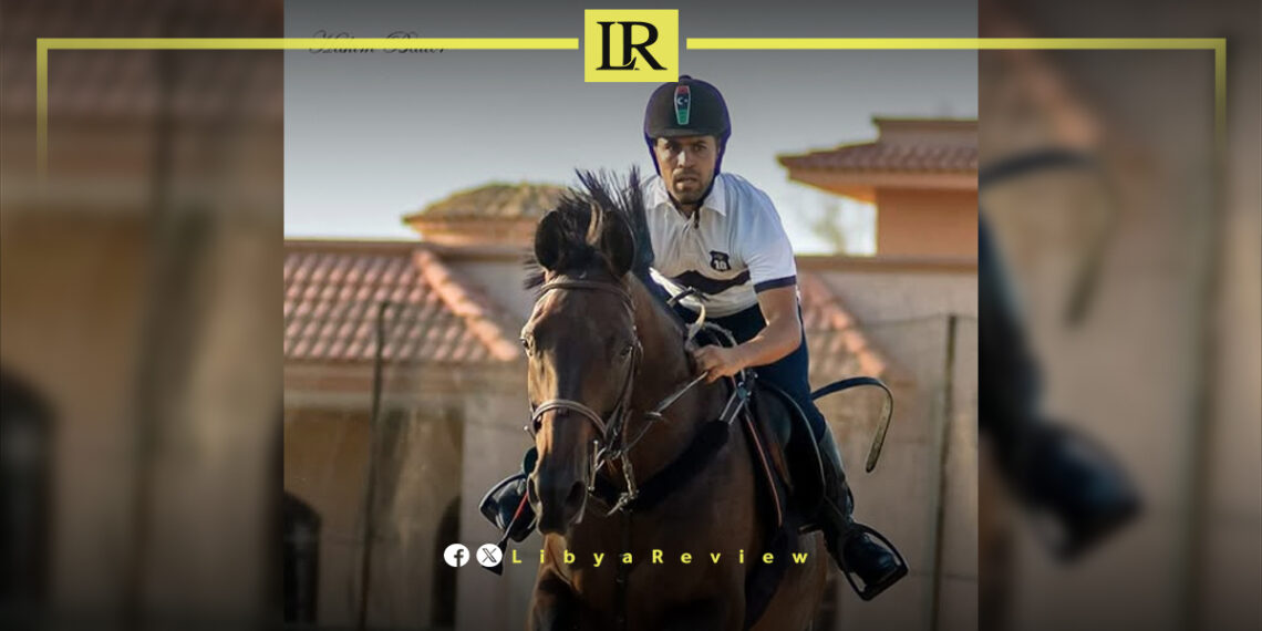 Libya’s Al-Senousi Wins Bronze at Dutch Equestrian Championship