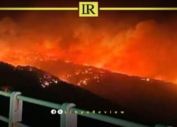 Night Fires in Libya Blamed on Humans