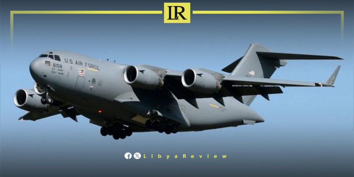 US Military Plane Lands at Libya’s Misrata Base