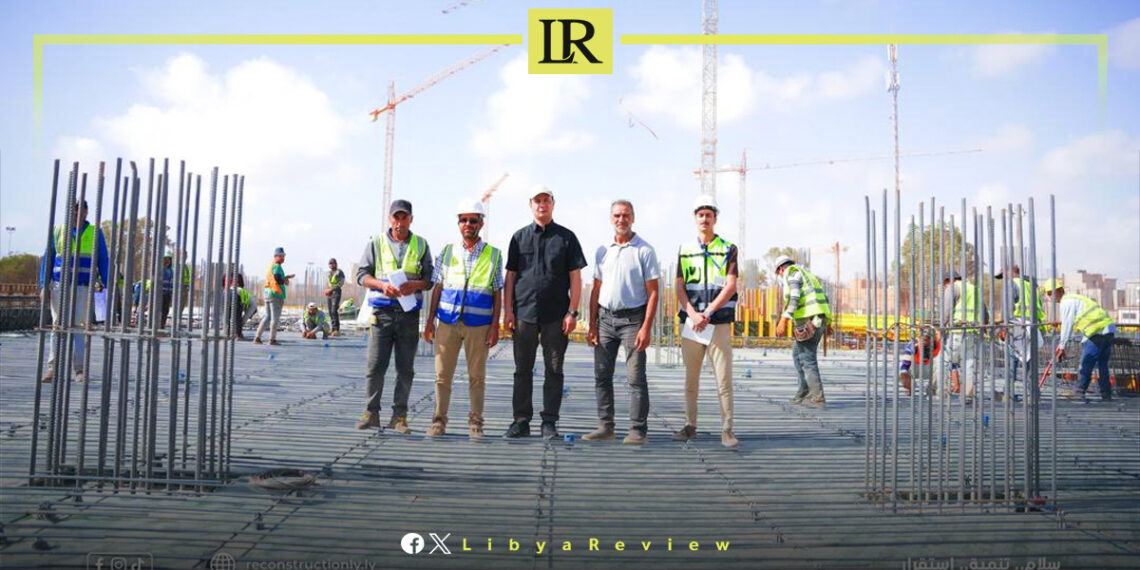 Belgassem Haftar Oversees Construction Progress of Major Hospitals in Benghazi