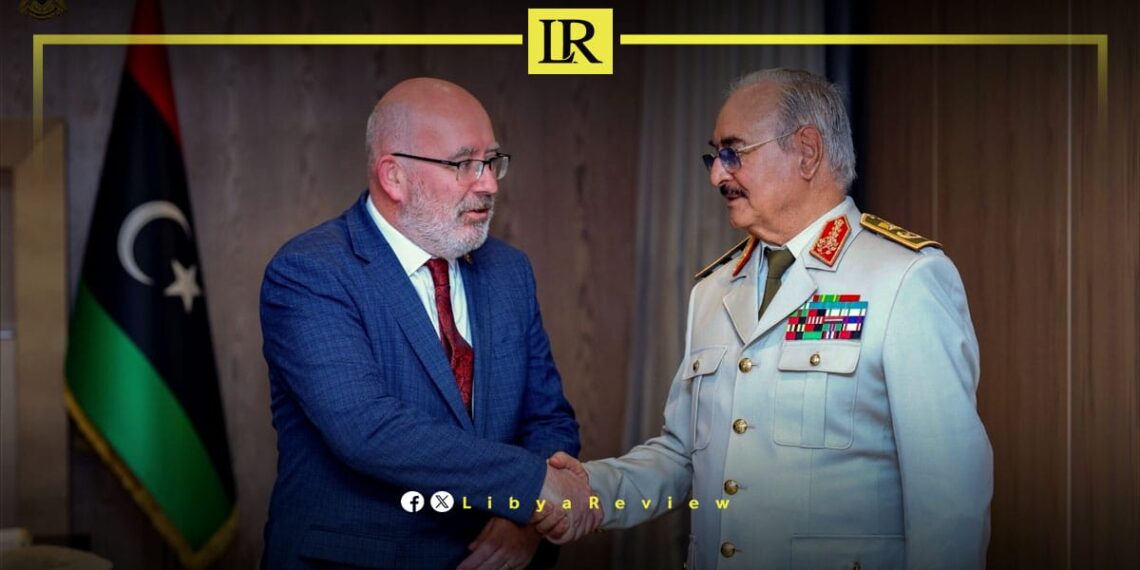 Libya’s Haftar & British Envoy Discuss Political Developments