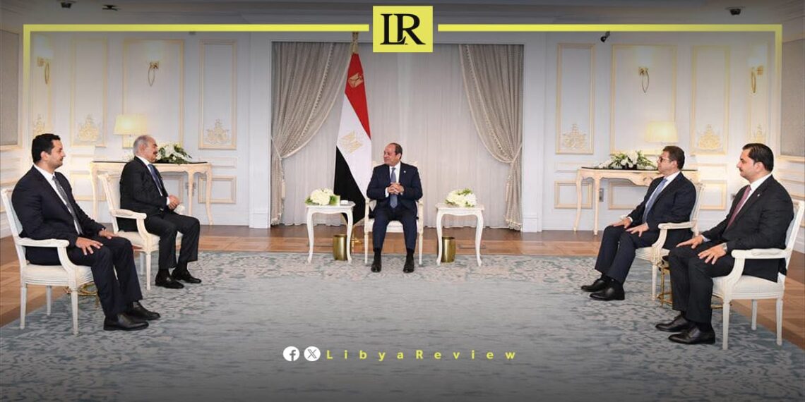 Haftar Holds Talks with Egypt’s El-Sisi on Libya’s Stability