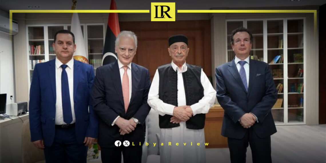Ageela Saleh Discusses Libya’s Political Future with Greek Ambassador