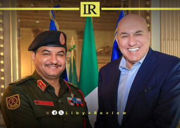 Saddam Haftar & Italian Defense Minister Discuss Migration & Border Security in Rome