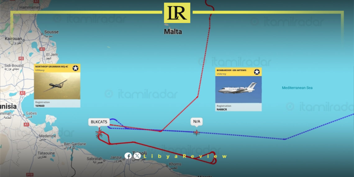 US Intensifies Aerial Surveillance Near Libya
