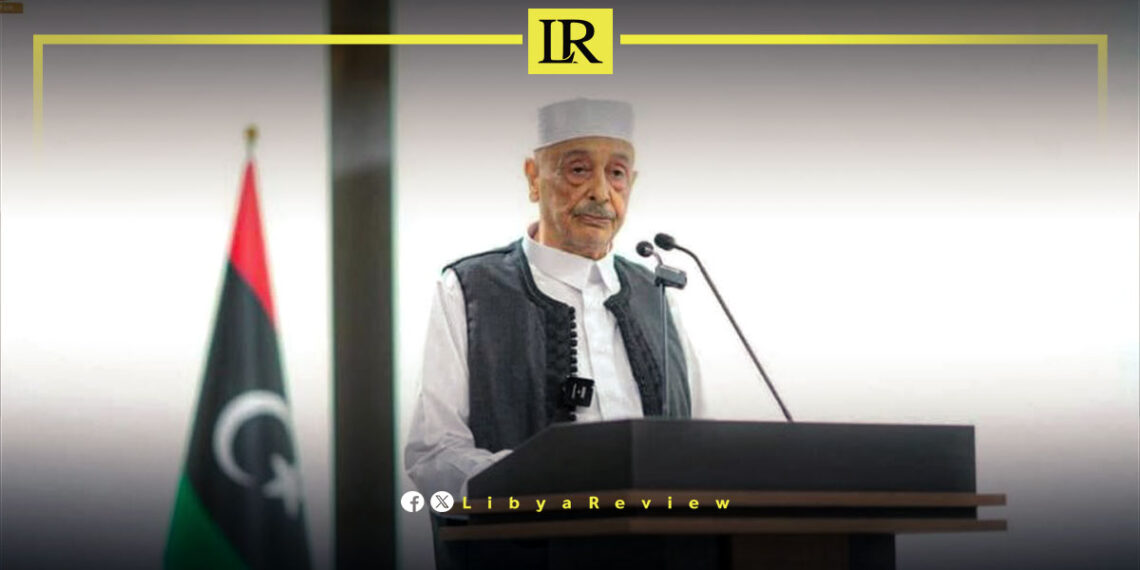 Libyan Parliament Speaker Inaugurates Major Development Projects in Derna