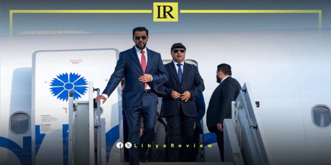 Libyan PM Osama Hammad Arrives in Belarus