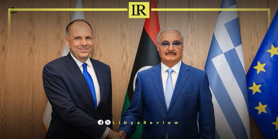 Haftar Meets Greek FM in Benghazi