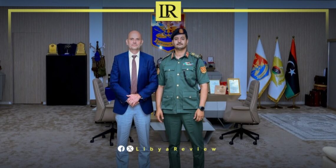 Khaled Haftar Meets Head of International Committee of the Red Cross in Benghazi