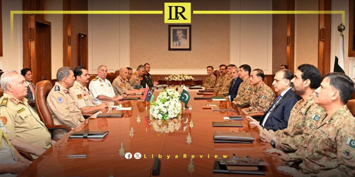 Libya’s Saddam Haftar Meets Pakistan’s Army Chief