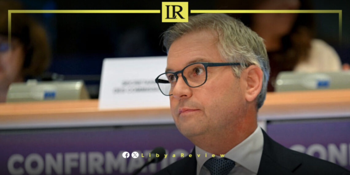 European Union Migration Commissioner Magnus Brunner