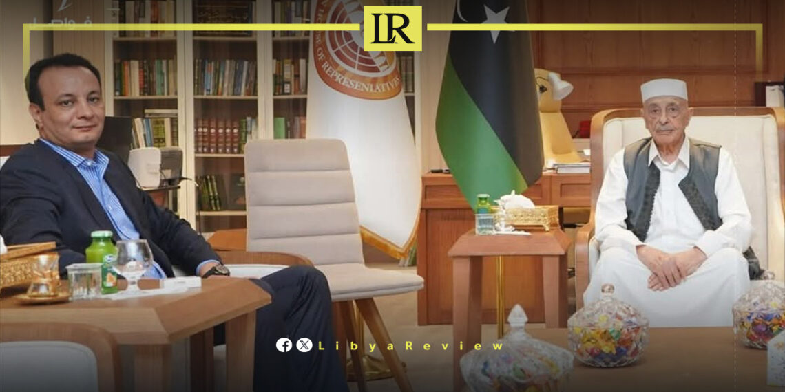 Libyan Parliament Speaker Commits to Backing Development Initiatives in Libya