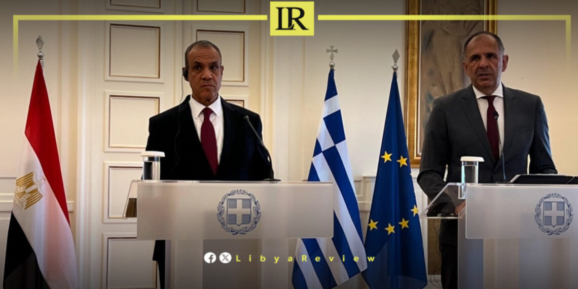 Egypt & Greece Reaffirm Support for Libyan Stability & Sovereignty