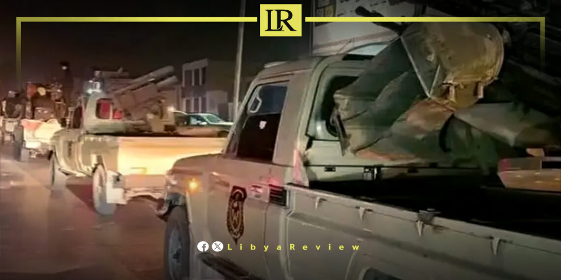 Military Convoys From Misrata Head to Tripoli Amid Rising Tensions