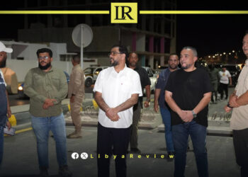 Libyan PM & Belgassem Haftar Inspect Infrastructure Projects in Ajdabiya