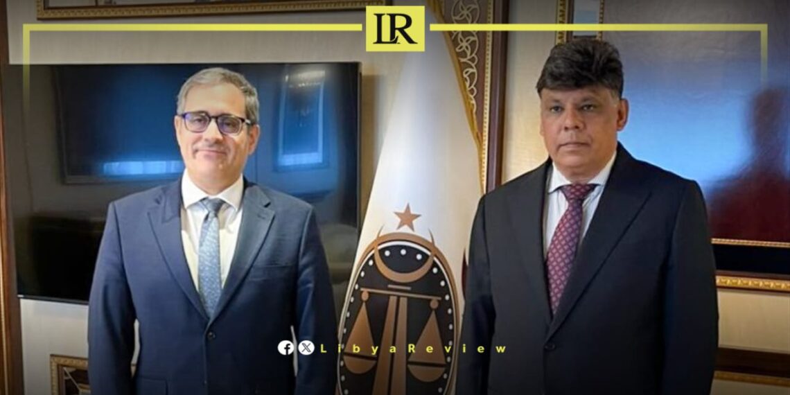 Libyan Attorney General & US Envoy Discuss Law Enforcement Support