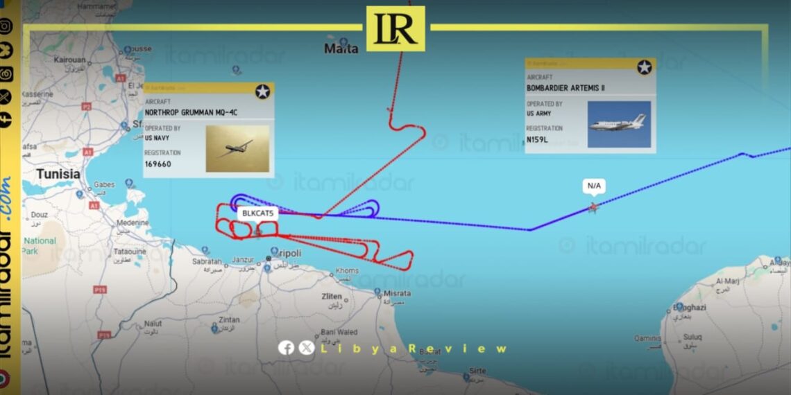 US Surveillance Drones Spotted Off Libyan Coast