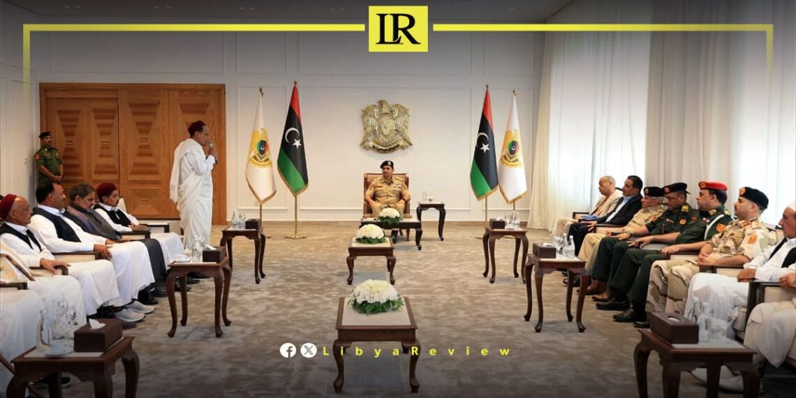 Saddam Haftar Meets Egyptian Tribal Leaders in Benghazi