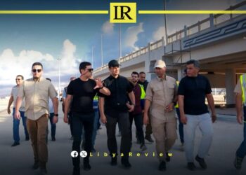 Belgassem Haftar Inspects Derna Valley Reconstruction Project