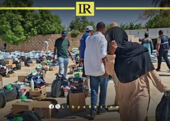 Libya Distributes Aid to Sudanese Refugees in Al-Kufra