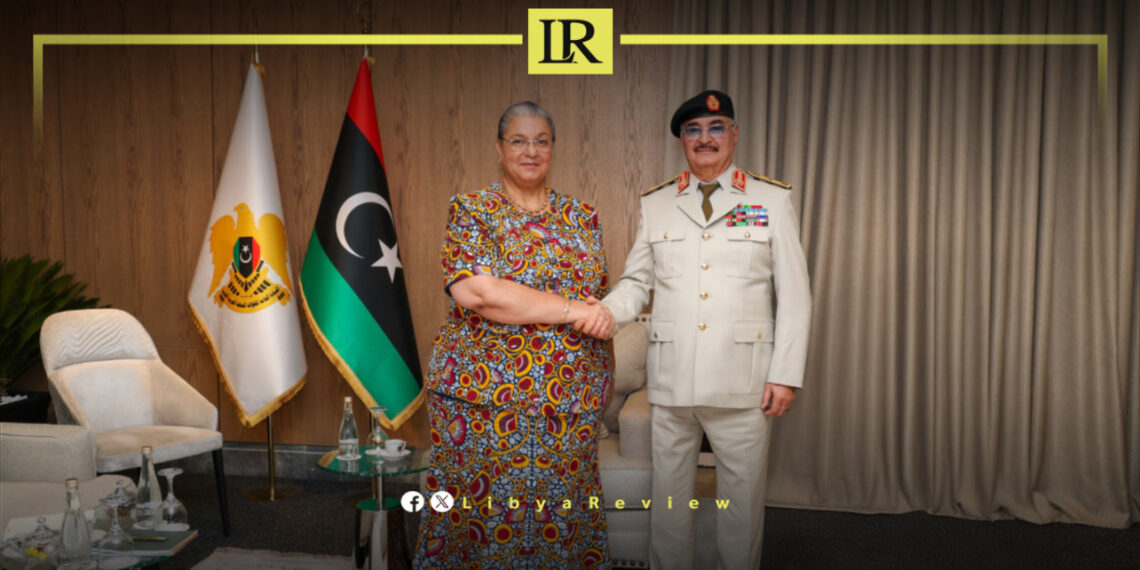 Haftar Meets UN Envoy in Benghazi