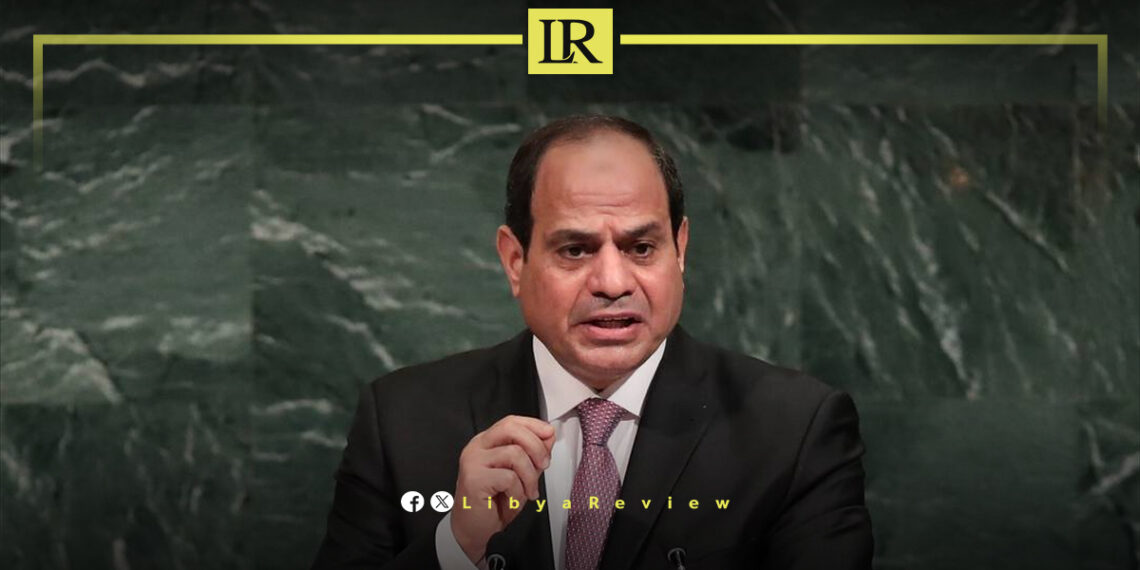 Egyptian President Abdel Fattah El Sisi