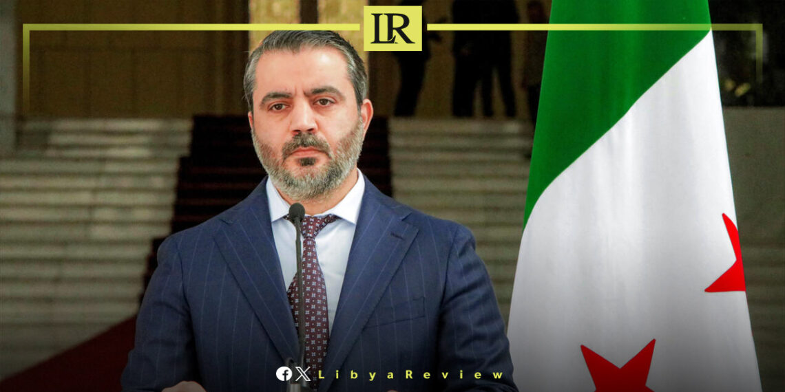 Syrian Foreign Minister Asaad Al-Shibani