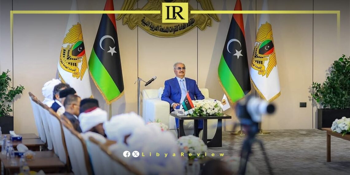 Haftar Calls for Libyan-Led Solution to End Political Crisis