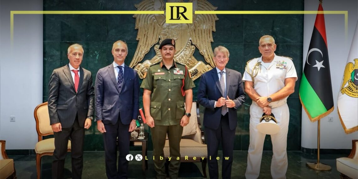 Libya’s Saddam Haftar Meets Italian Ambassador