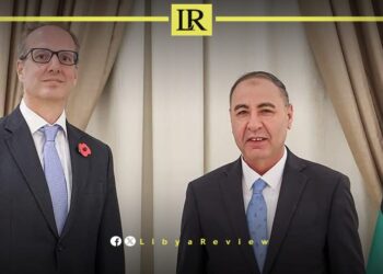 Martin Reynolds Presents Credentials as New UK Ambassador to Libya
