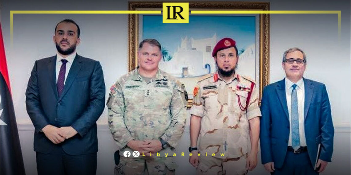 Libya & AFRICOM Hold Talks to Strengthen Military Cooperation