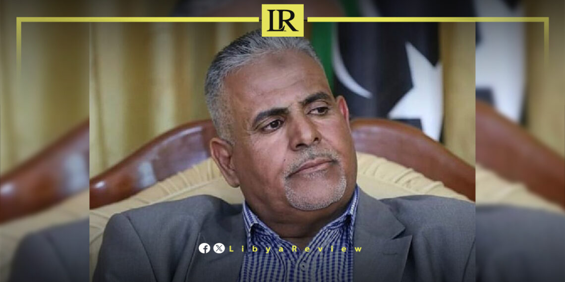 Jibril Ouhaida, a member of the Libyan House of Representatives,