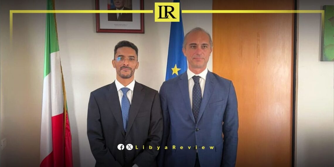 Libya’s Human Rights Chief Meets Italian Ambassador to Discuss Migration